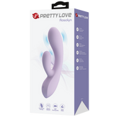 Pretty Love Rosolyn 10 Function Rechargeable Rabbit Vibrator Purple Rabbit Vibrators